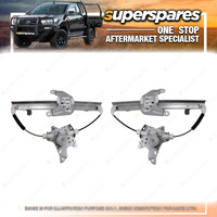 Right & Left Rear Window Regulators for Nissan X-Trail T31 09/2007-02/2014