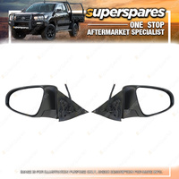 Right & Left Hand Side Door Mirrors for Toyota Aurion GSV50 04/2012-2017