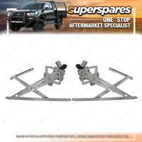 Right & Left Front Window Regulators for Toyota Corolla ZRE172 2013-2019 2 Pins