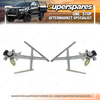 Right & Left Front Window Regulators for Toyota Corolla ZZE122 ZZE123 2001-2007