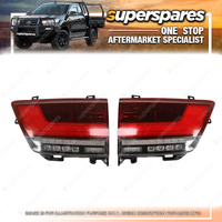 Right & Left Inner Tail Lights for Toyota Landcruiser FJA300 07/2021-On