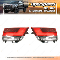 Right & Left Inner Tail Lights for Toyota Landcruiser FJA300 GX GXL 07/2021-On