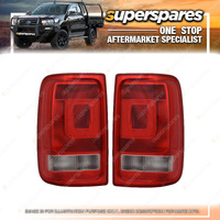 Right & Left Hand Side Tail Lights for Volkswagen Amarok 2H 02/2011-11/2022