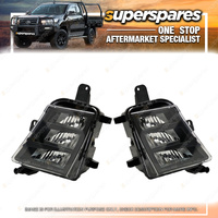 Right & Left Hand Side Fog Lights for Volkswagen Golf MK7 5G 11/2012-01/2017