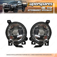 Right & Left Hand Side Fog Lights for Volkswagen Tiguan 5N 05/2008-09/2011