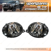 Right & Left Hand Side Fog Lights for Volkswagen Transporter T5 10/2009-06/2015