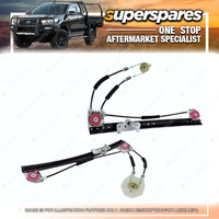 Right Rear Electric Window Regulator Without Motor for Bmw 5 Series E39