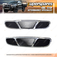1 piece Superspares Front Grille for Daewoo Leganza 08/1997-ONWARDS
