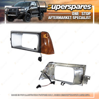 Superspares Left Headlight Case for FORD LASER KA 03/1981-02/1983