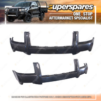 Front Upper Bumper Bar Cover for Ford Ranger PJ Without Flare Holes