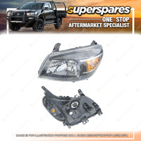 Superspares Left Hand Side Headlight for Ford Ranger PK 05/2009-08/2011