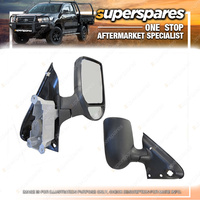 Right Manual Door Mirror With Blinker Hole for Ford Transit VH - VM