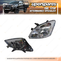 Superspares Left Headlight for Great Wall X240 CC 10/2009-03/2011