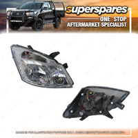 Superspares Headlight Right Hand Side for Great Wall X240 10/2009-03/2011