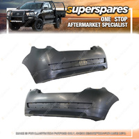 Rear Bumper Bar Cover for Holden Barina Hatchback TK SERIES 2 06/2008-09/2012