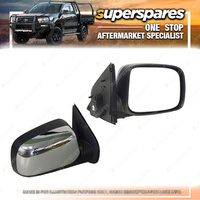 Electric Door Mirror Right Hand Side for Holden Colorado RC CHROME/BLACK