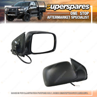 Electric Door Mirror Right Hand Side for Holden Colorado RC BLACK