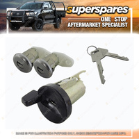 Superspares Door Lock Set for Holden Commodore VB VC 1978 - 1981 Brand New