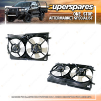 Dual Radiator Fan for Holden Commodore VT VX 38L V6 Petrol Ln3 L67 2 Pin Plug