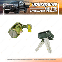 Superspares Door Lock Barrel & Keys Left Hand Side Auto Accessory