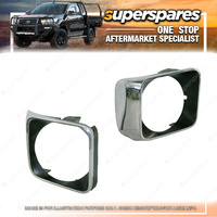 Superspares Headlight Case Right Hand Side for Holden Rodeo Kb Series 1972-1980