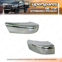 Right Hand Side Front Bumper Bar End for Holden Rodeo TF 1997-2003
