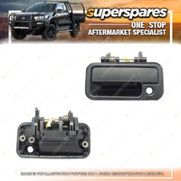 Left Front Outer Door Handle for Holden Rodeo TF Black 01/1997-02/2003
