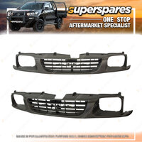 Superspares Grey Front Grille for Holden Rodeo TF 01/1997-04/2002