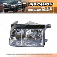 Superspares Left Dual Beam Headlight for Holden Rodeo TF 01/1997-02/2003