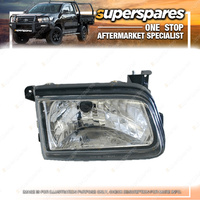 Right Single Beam Headlight for Holden Rodeo TF Crystal Type 01/1997-02/2003
