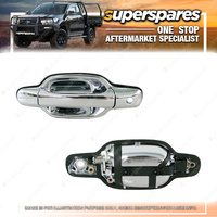 Left Front Outer Door Handle for Holden Rodeo RA Chrome 03/2003-09/2008