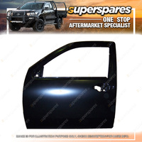 Left Front Door Shell for Holden Rodeo Single Cab RA 03/2003-09/2008