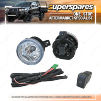 Superspares Fog Light Kit for Holden Rodeo RA 01 / 2007 - 09 / 2008