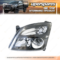 Superspares Left Headlight for Holden Vectra Cdxi ZC 03/2003-ONWARDS