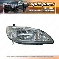 Superspares Head Light Right Hand Side for Honda Civic Es 01/2004-01/2006