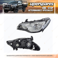 Superspares Left Headlight for Honda Civic FD SEDAN HYBRID 02/2006-ONWARDS