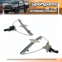 Superspares Left Front Electric Window Regulator for Hyundai Accent LC SEDAN