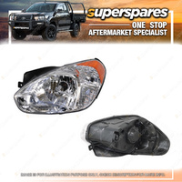 Superspares Left Hand Side Headlight for Hyundai Accent MC 05/2006-12/2009