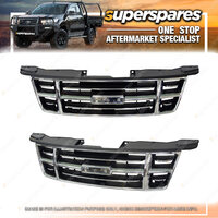 Superspares Front Grille for Isuzu D Max 10/2008-06/2012 Brand New