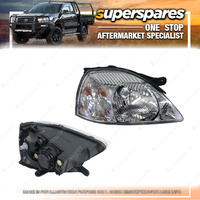 Superspares Head Light Right Hand Side for Kia Rio Bc 09/2003-04/2005