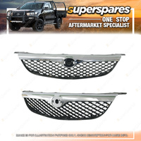 Superspares Front Bumper Grille for Mazda 626 GF GW 08/1997-10/1999