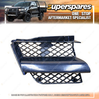 Grille Right Hand Side for Mitsubishi Outlander Ze/Zf 02/2003-10/2006 Black