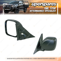 Left Electric Door Mirror for Mitsubishi Pajero NM NP Black 05/2000-10/2006