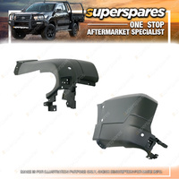 Left Rear Bumper Bar End With Flare Sensor Holes for Mitsubishi Pajero NS NT