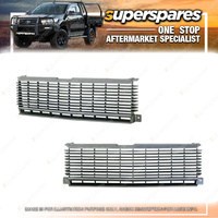 Superspares Front Bumper Grille for Mitsubishi Sigma GH 05/1980-02/1982