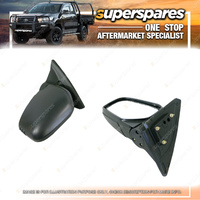 Left Manual Door Mirror for Mitsubishi Triton ML MN 07/2006-12/2014