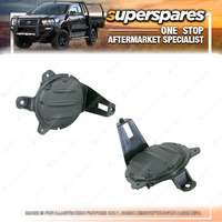 Superspares Left Fog Light Cover for Mitsubishi Triton ML 07/2006-08/2009