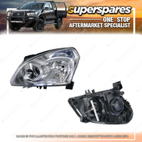 Superspares Left Hand Side Headlight for Nissan Dualis J10 2007-2010
