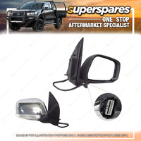 Right Chrome Electric Door Mirror for Nissan Navara D40 With Led Blinker