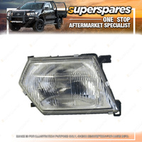 Superspares Head Light Right Hand Side for Nissan Patrol Gu 12/1997-09/2001